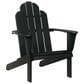 Linon Home Decor Adirondack Patio Chair in Black, , large
