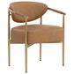 37B Heloise Arm Chair in Gold, , large