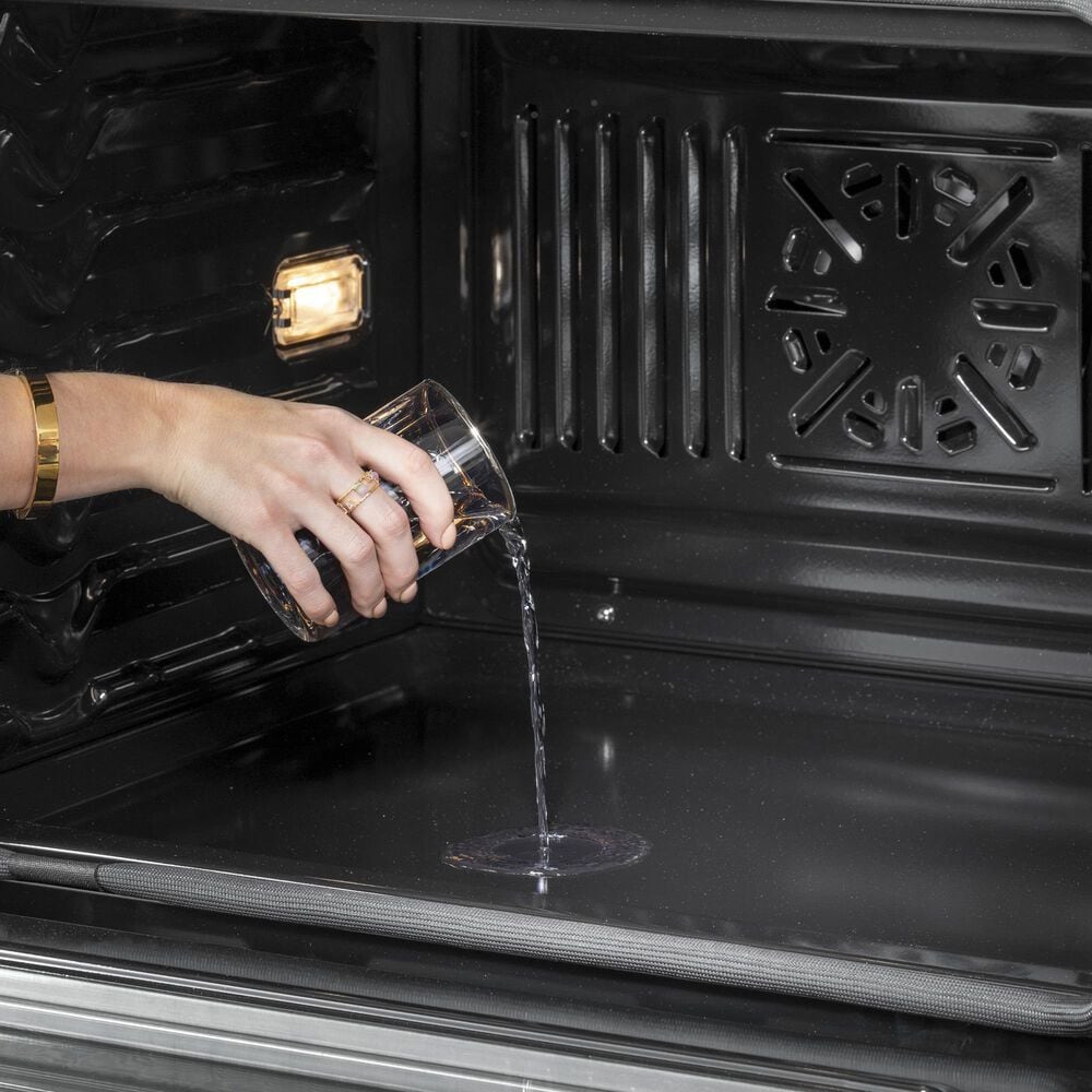 Cafe 30" French-Door Double Wall Oven in Matte Black, , large