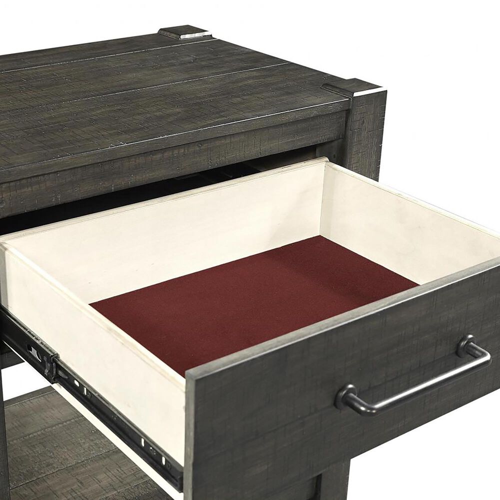 Riva Ridge Mill Creek 1 Drawer Nightstand in Carob, , large