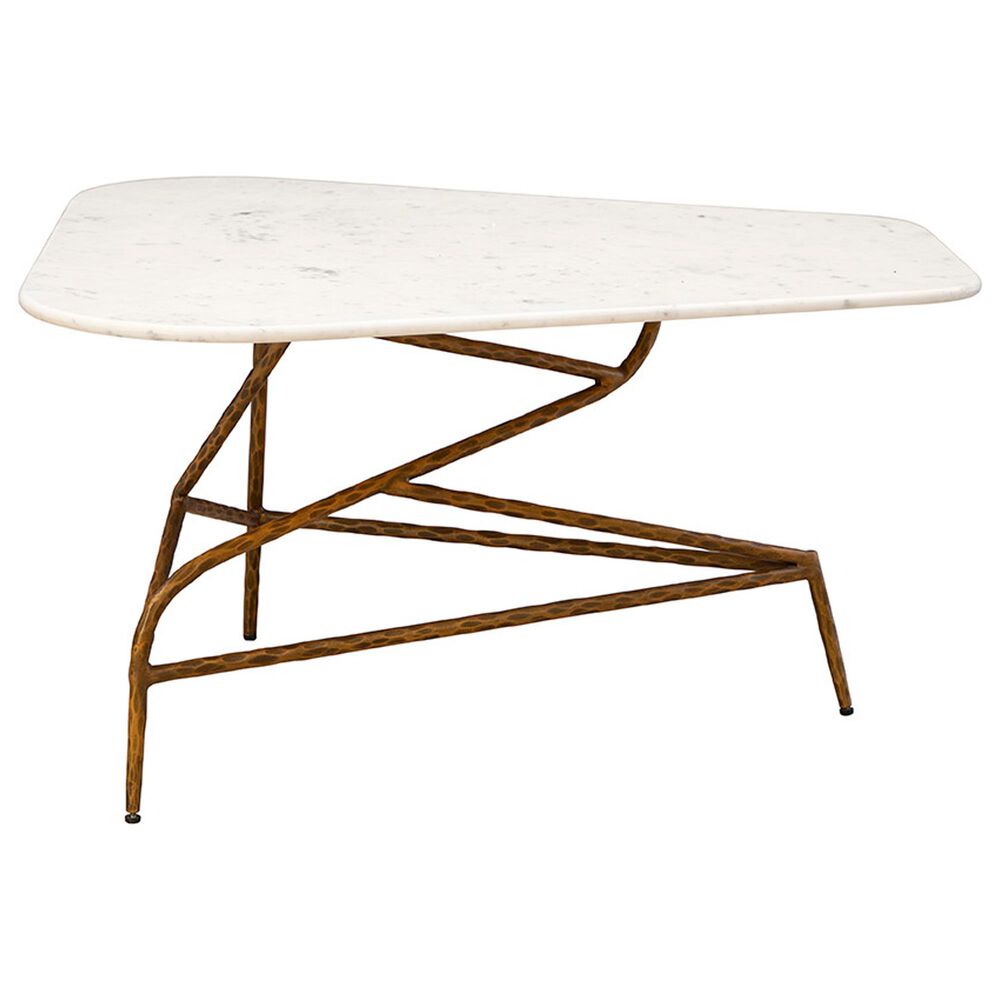 Timeless Designs Bechamel Nesting Table in Gold and White, , large