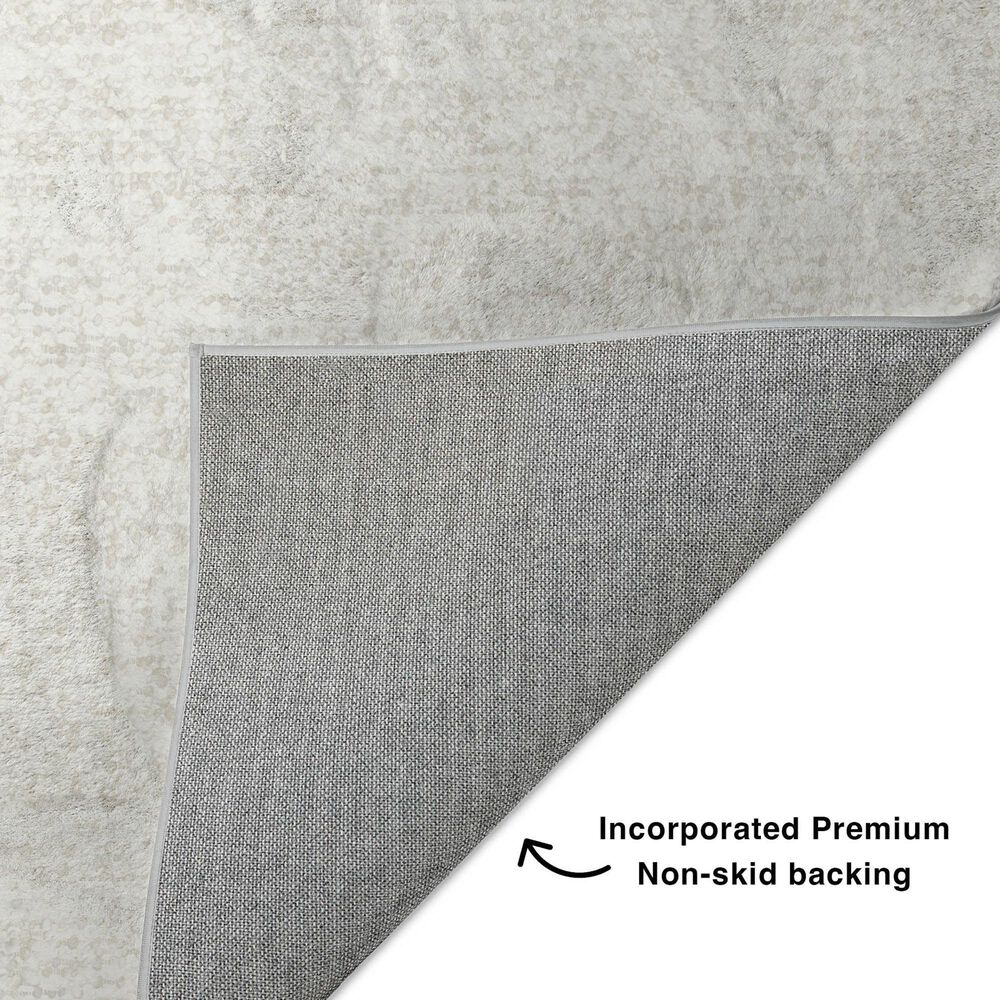 Dalyn Rug Company Voyage VY2 Ivory 8' Round Area Rug, , large