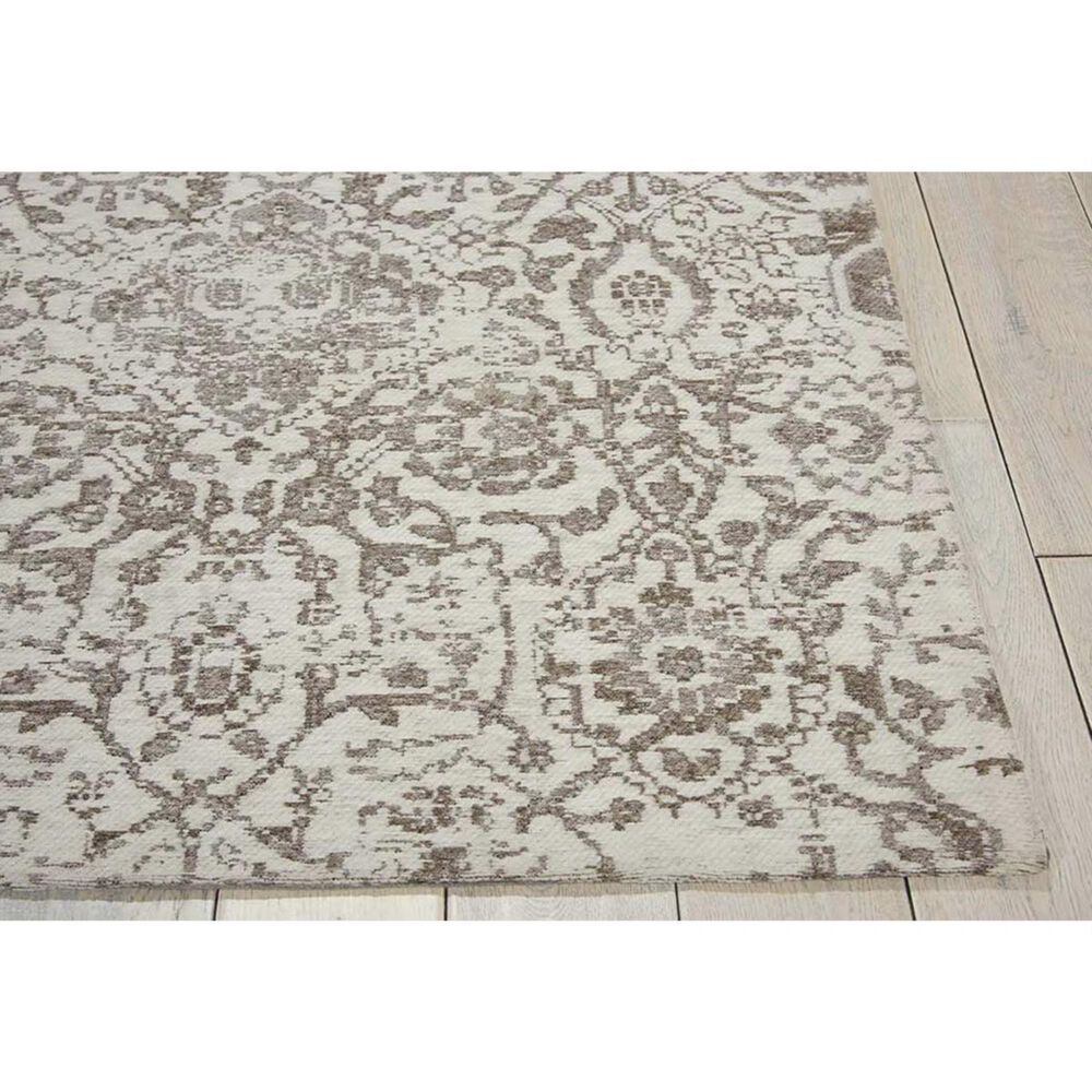 Nourison Damask DAS06 2&#39;3&quot; x 3&#39;9&quot; Ivory Area Rug, , large