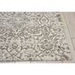 Nourison Damask DAS06 2"3" x 3"9" Ivory Area Rug, , large