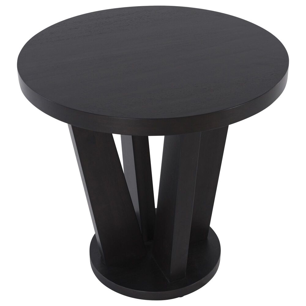 Ashley Chasinfield End Table in Dark Brown, , large