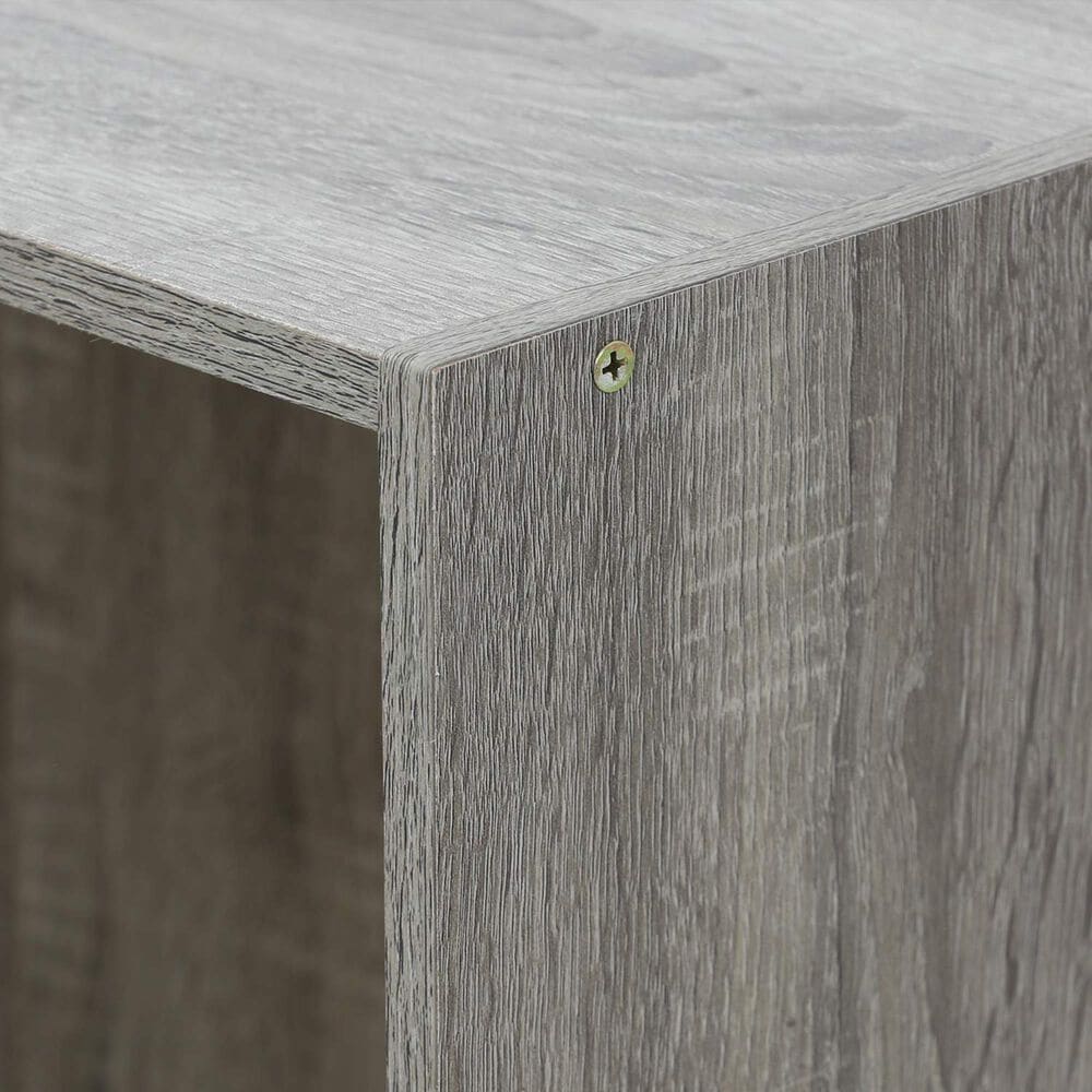 HOMLUX 6-Cube Bookshelf Bookcase with Storage Bins in French Oak, , large