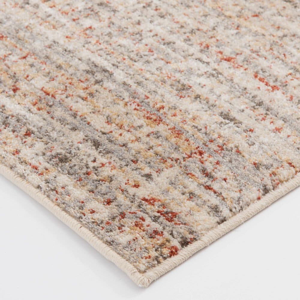 Central Oriental Minerva Mitch 5&#39; x 7&#39;3&quot; Storm and Spring Area Rug, , large