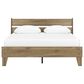Ashley Deanlow Queen Platform Panel Bed in Honey, , large