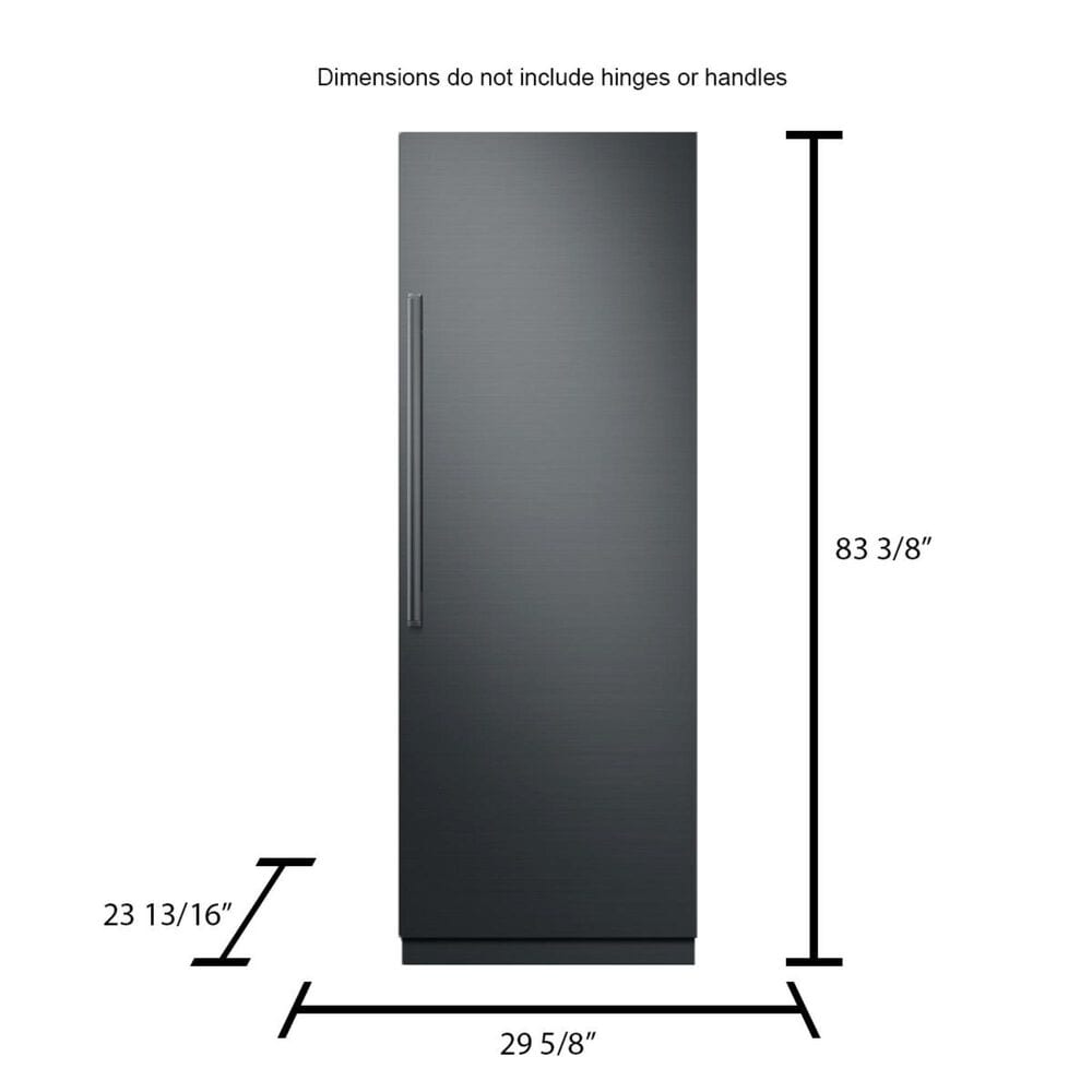 Dacor 30" Modernist Freezer Refrigerator Column with Right Hinge with Dual Icemakers - Panel Sold Separately, , large
