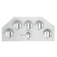 Cafe Gas Cooktop Knob in Brushed Stainless, , large