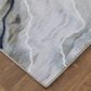 Feizy Gaspar 2"10" x 8" Gray and Ivory Runner, , large