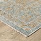Oriental Weavers Echo Oriental Beige and Blue 2"3" x 7"6" Runner, , large