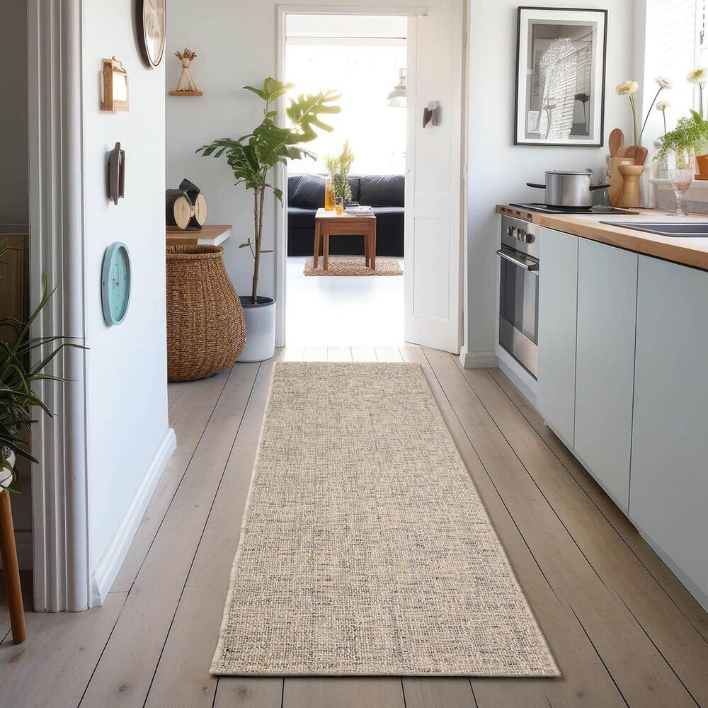 Dalyn Rug Company Abruzzo 2&#39;3&quot; x 7&#39;6&quot; Ivory Runner, , large
