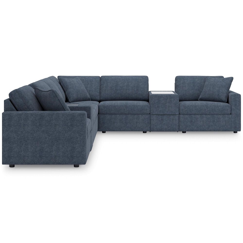 Ashley Modmax 8-Piece Sectional with Storage Consoles in Ink, , large