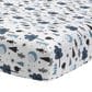 Lambs and Ivy Pooh Bear 3-Piece Crib Bedding Set in Blue and Gray, , large