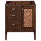 James Martin Vanities Addison 30" Single Bathroom Vanity in Mid-Century Acacia with 3 cm Lime Delight Quartz Top and Rectangular Sink, , large