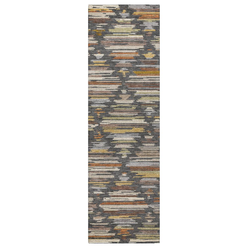 Dalyn Rug Company Kenner Charcoal 2"3" x 7"6" Runner, , large