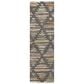 Dalyn Rug Company Kenner Charcoal 2"3" x 7"6" Runner, , large