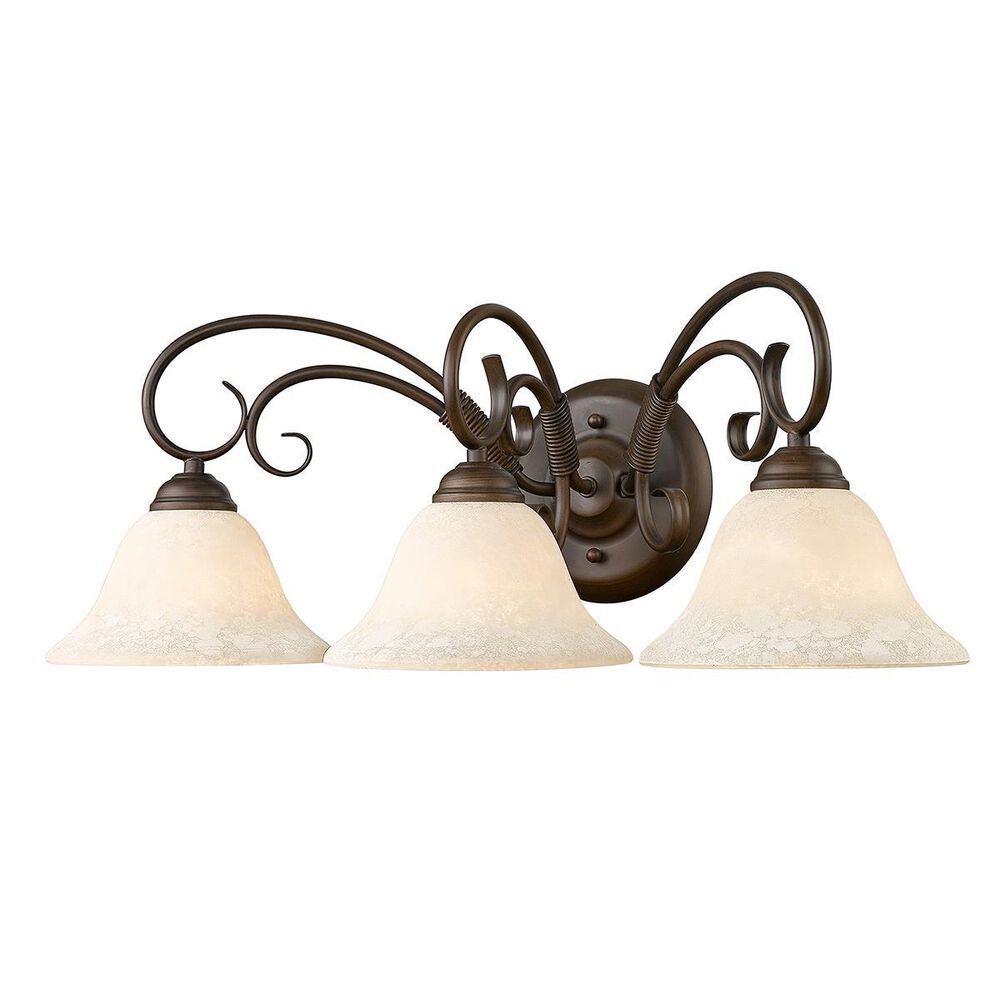 Golden Lighting Homestead 3-Light Bath Vanity in Rubbed Bronze, , large