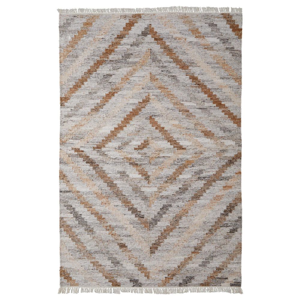 Feizy Beckett 2" x 3" Tan and Gray Area Rug, , large