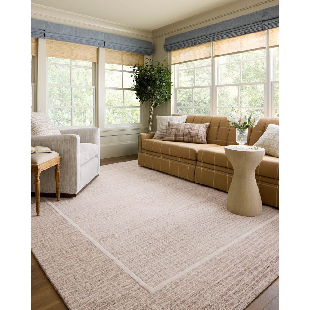 Chris Loves Julia x Loloi Briggs 5&#39; x 7&#39;6&quot; Blush and Ivory Area Rug, , large