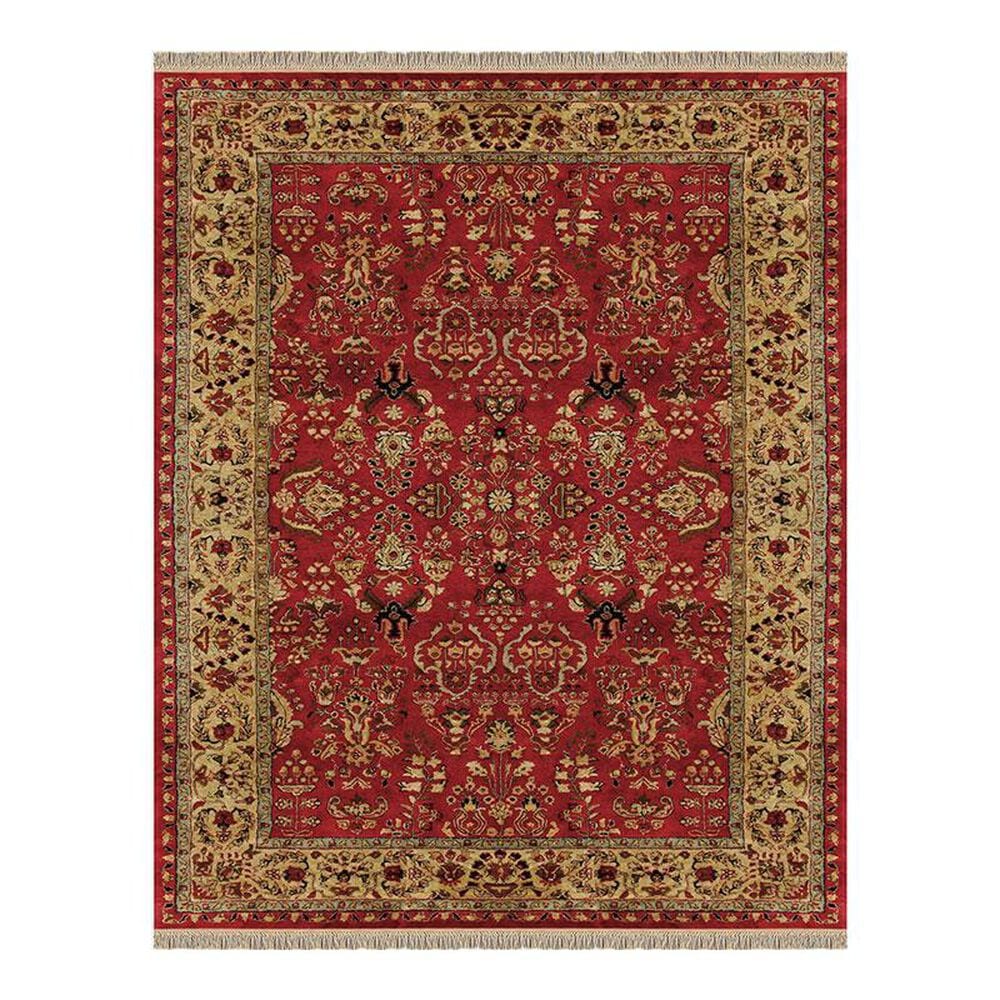 Feizy Rugs Amore 8327F 2" x 3" Red/Light Gold Scatter Rug, , large