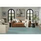 Nourison Twist Reversible 9" x 12" Aqua Indoor/Outdoor Area Rug, , large