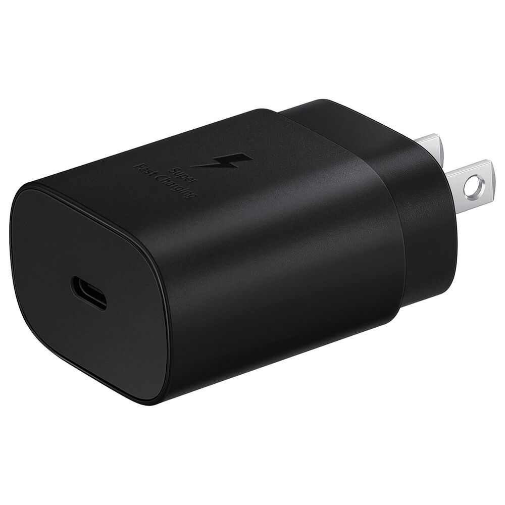 Samsung 25W Super Fast Wall Charger in Black, , large