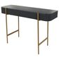 Maple and Jade Console Table in Black and Gold, , large