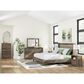 Ashley Elbrim 3-Piece King Panel Bedroom Set in Weathered Brown, , large