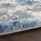 Nourison Rustic Textures RUS08 Grey and Blue 3"11" x 5"11" Area Rug, , large