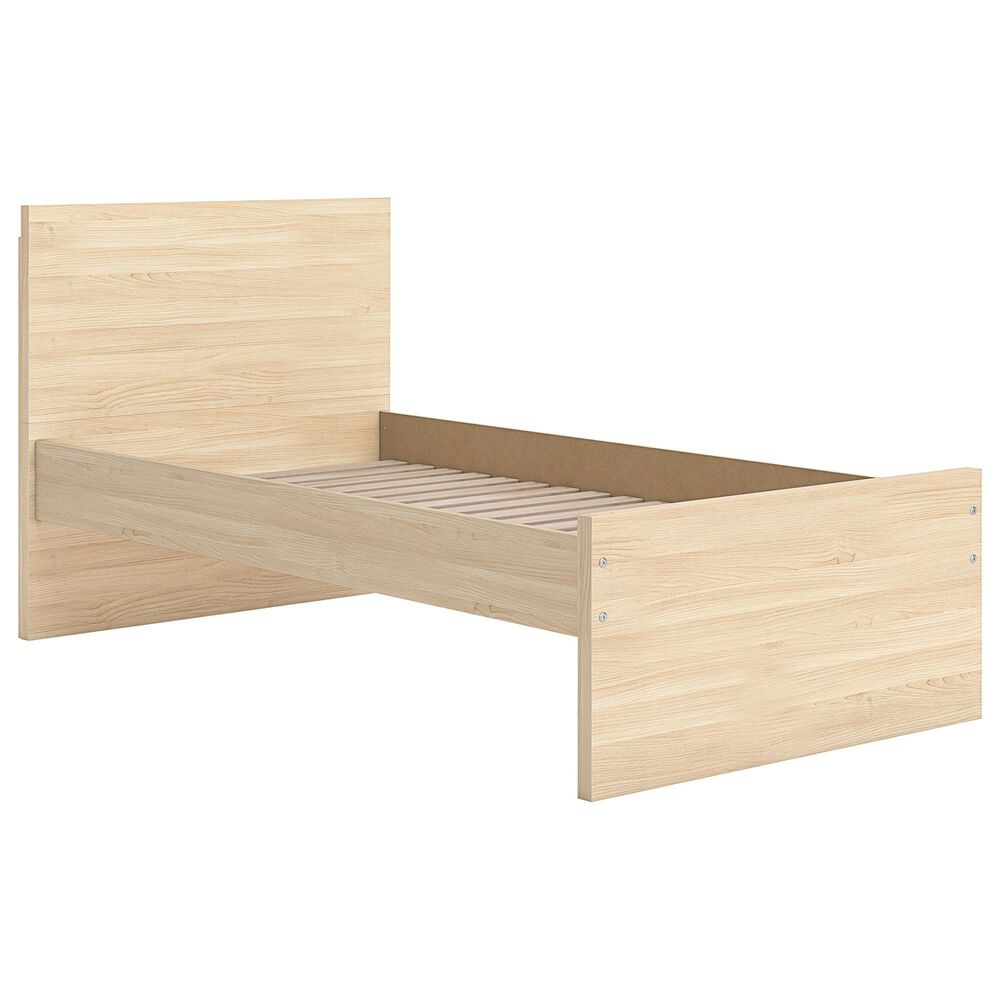 Ashley Onita Twin Panel Platform Bed in Natural, , large