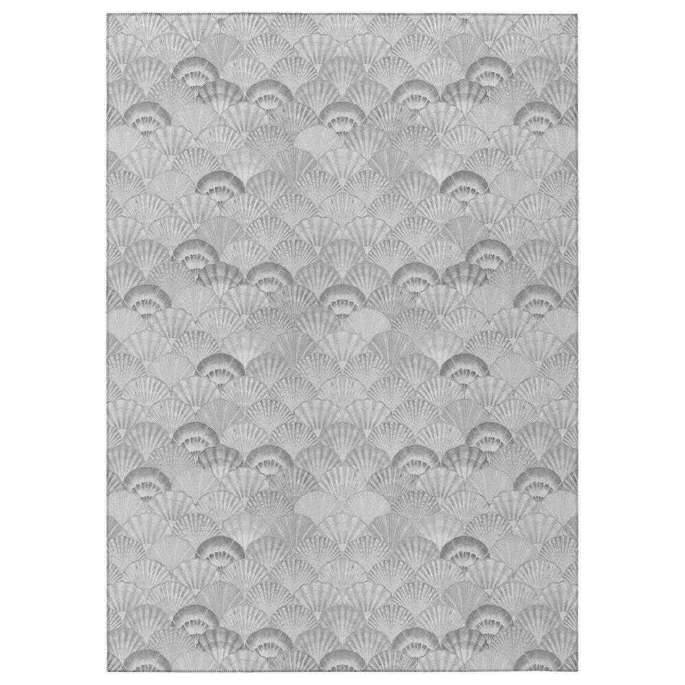 Dalyn Rug Company Seabreeze SZ2 3" x 5" Silver Area Rug, , large