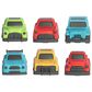 Wheatley Wheatley 6-Piece 4" Car and Truck Vehicle Set, , large