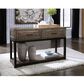 Ashley Johurst Sofa Table in Grayish Brown and Black, , large