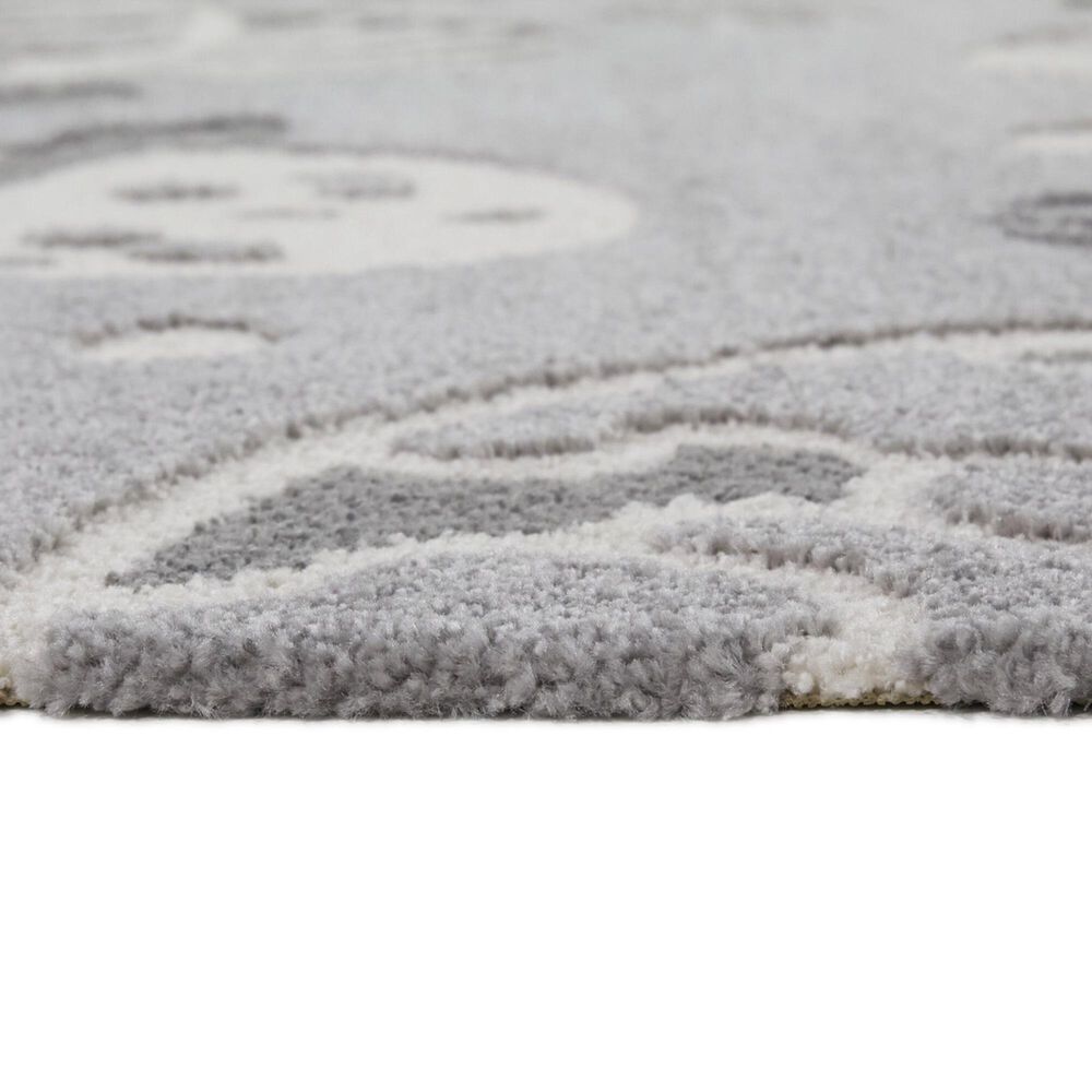 Balta Rugs Castoldi Space Planets 5&#39;3&quot; x 7&#39; Grey Kids Area Rug, , large