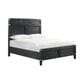 Hawthorne Furniture Laguna Queen Bed in Weathered Steel Slate, , large