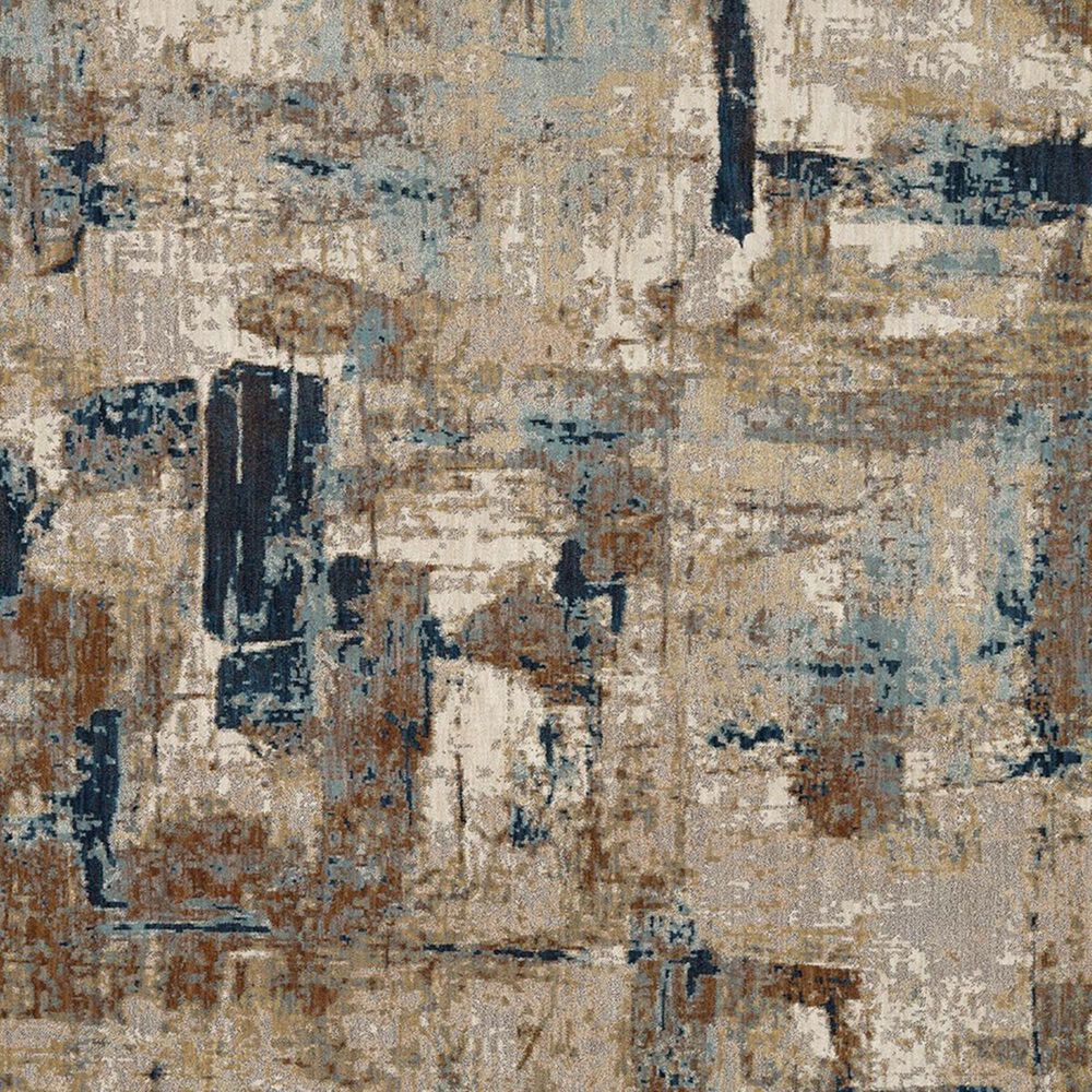 Karastan Intrigue Envision 91201-60110 8&#39; x 11&#39; Aquamarine Area Rug, , large