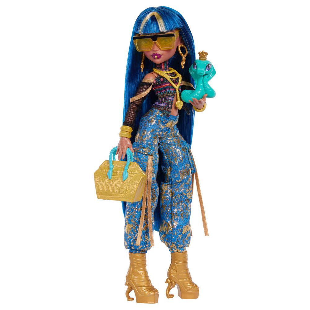 Monster High Cleo De Nile Fashion Doll with Accessories, , large