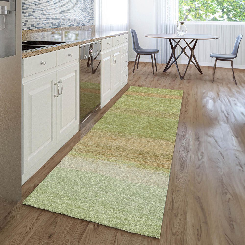 Dalyn Rug Company Trevi TV2 2&#39;3&quot; x 7&#39;6&quot; Aloe Runner, , large