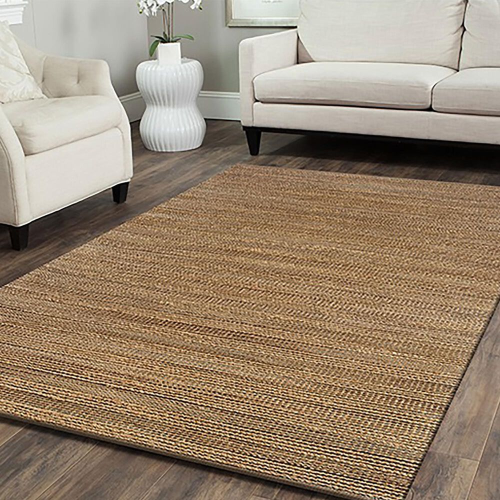 L&amp;R Resources Natural Fiber 7&#39;9&quot; x 9&#39;9&quot; Biscay Area Rug, , large