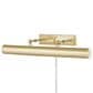 Mitzi Lighting Holly 3-Light Plug-In Picture Light in Aged Brass, , large