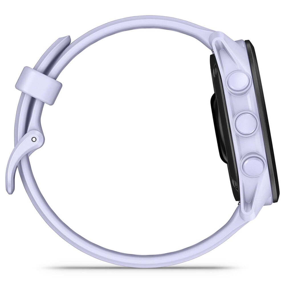Garmin Forerunner 70 Smartwatch 42mm with Silicone Band in Cool Lavender, , large