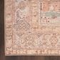 Nourison Vintage Washables Coral and Mint 7"10" x 9"10" Area Rug, , large