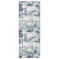 Surya Lavadora LVR-2313 2"7" x 7"3" Ink Blue, Navy, Light Gray, Light Beige and Cream Runner, , large