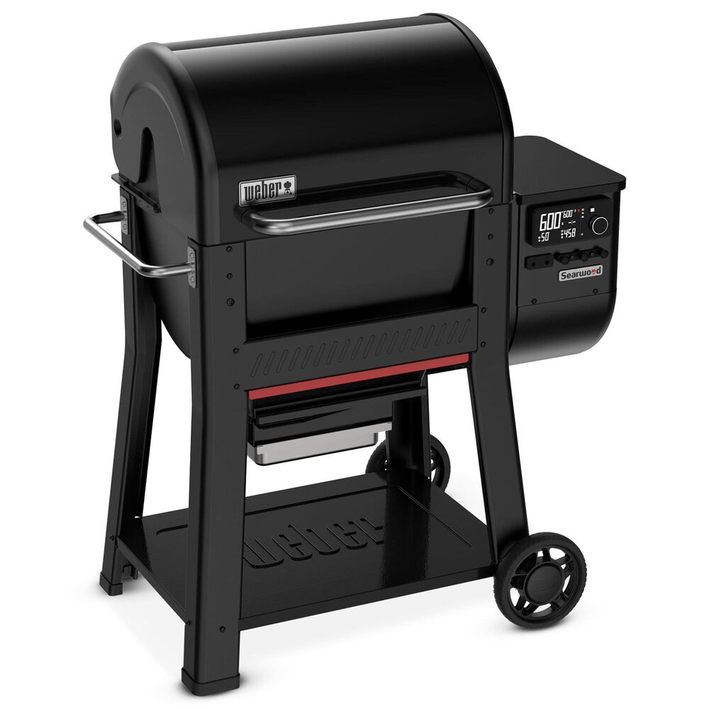 Weber Searwood 600 Pellet Grill in Black, , large