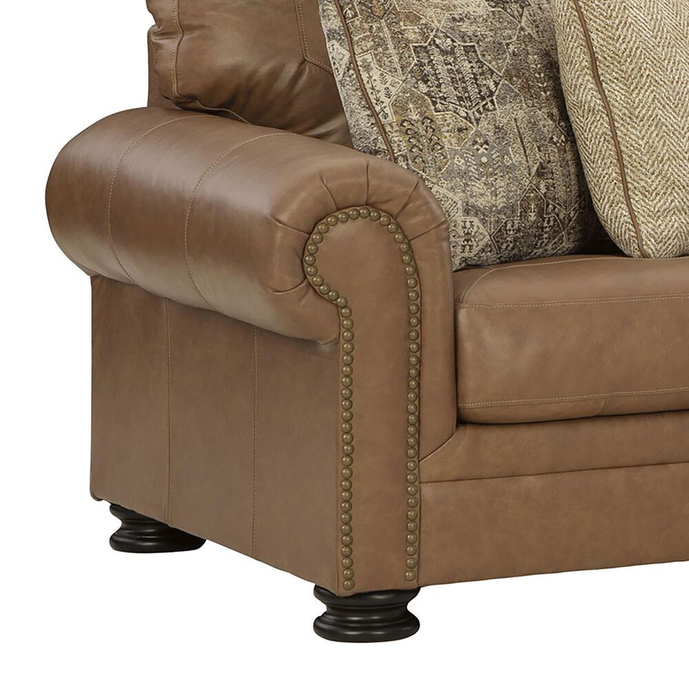 Ashley Carianna Stationary Sofa in Caramel, , large