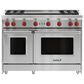 Wolf 48" Gas Range Liquid Propane, , large