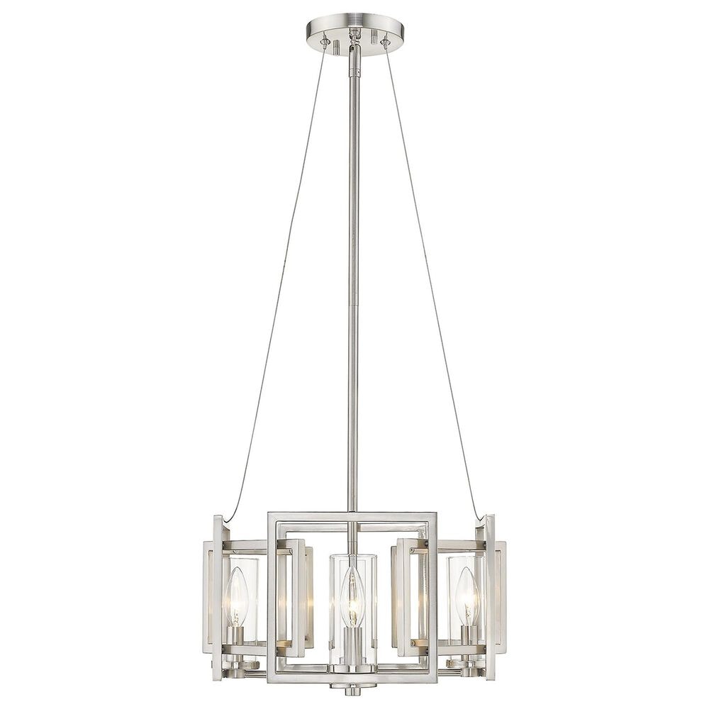 Golden Lighting Marco 4-Light Convertible Pendant in Pewter, , large