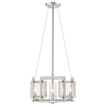 Golden Lighting Marco 4-Light Convertible Pendant in Pewter, , large